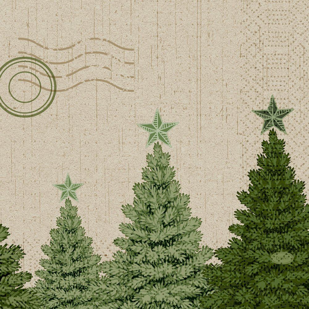 Servet fir forest - 33x33 cm