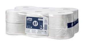 Tork mini jumbo toiletpapier roll wit 180 m - 9,5x35 cm