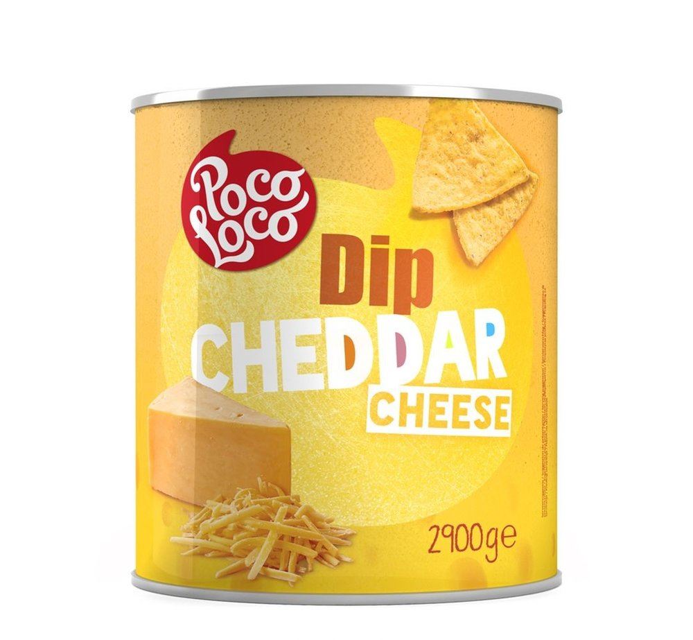 Salsa dip cheddar cheese